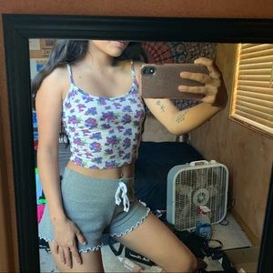Tilly’s floral crop top